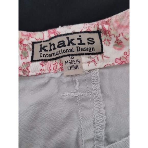 KHAKI'S Brand  shorts Womens 16 Utility Lightweight 4.5” Inseam - Picture 8 of 9